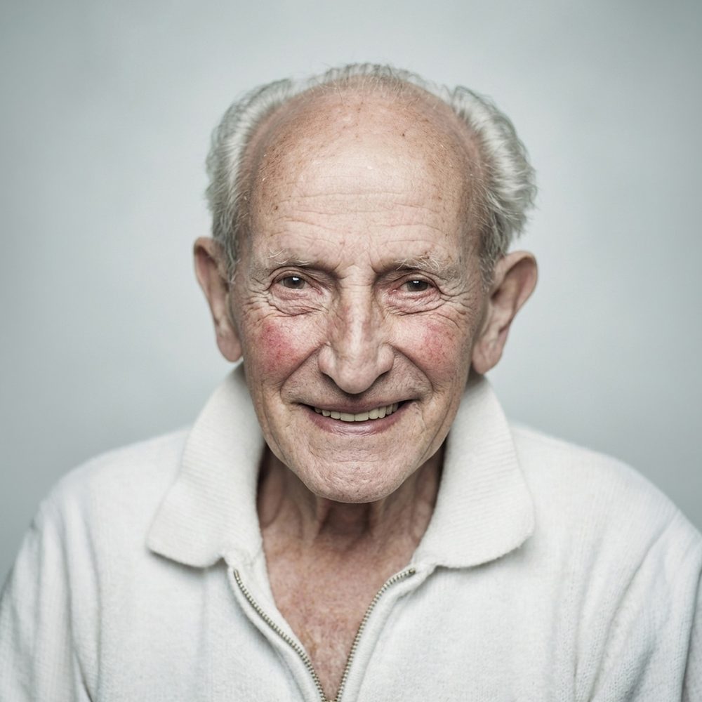 Licht en sereen portret