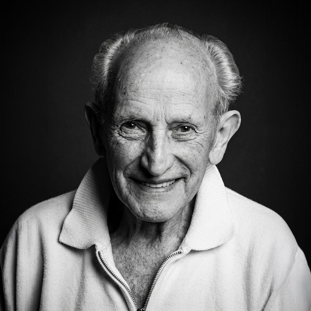 Zwart-wit portret